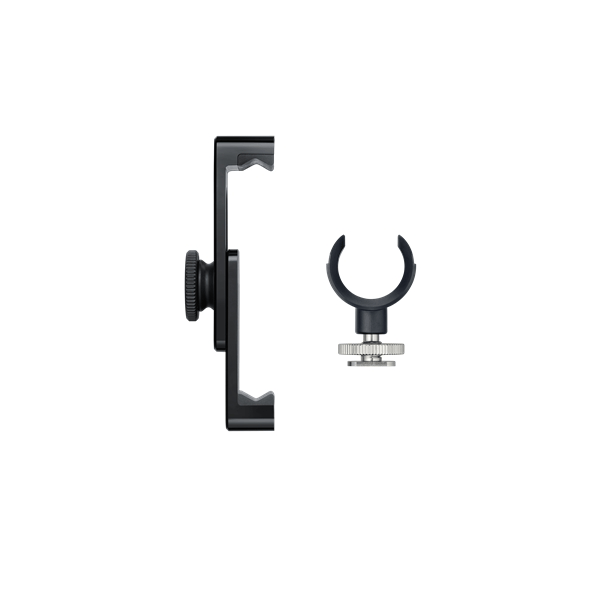 Shure AMV-PC Mic clip e smartphone clamp per MV88+ Video Kit
