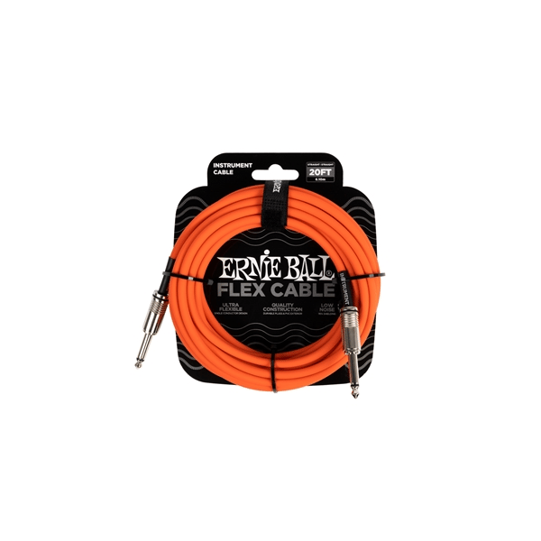 Ernie Ball Cavo flessibile Orange 6m 6421