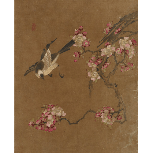 Ming Dynasty Chinese School Dieci immagini di uccelli e fiori