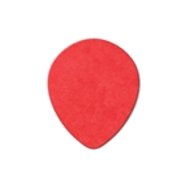 Dunlop 413R Tortex Tear Drop Red .50