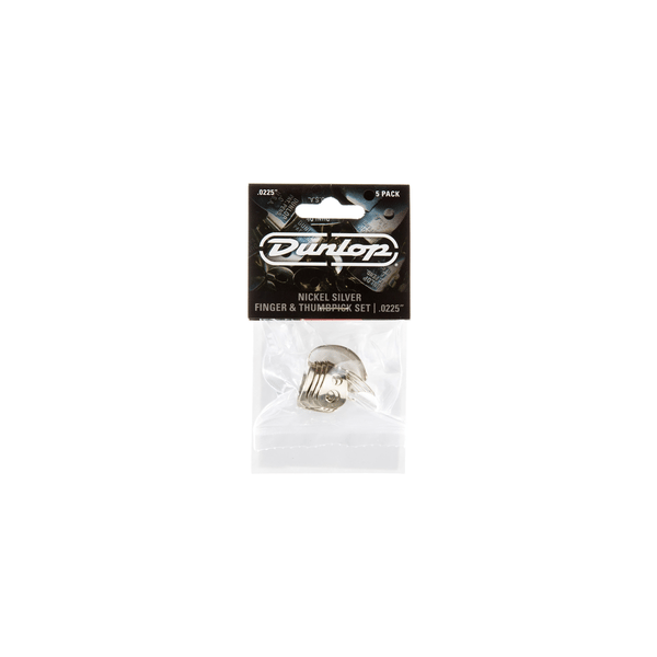 Dunlop 33P N/S 4FINGER & 1THUMB .0225 - PLAYER'S PACK 5 PLETTRI