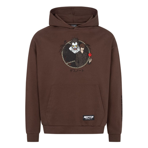 Death Note sweater à capuche Graphic Brown