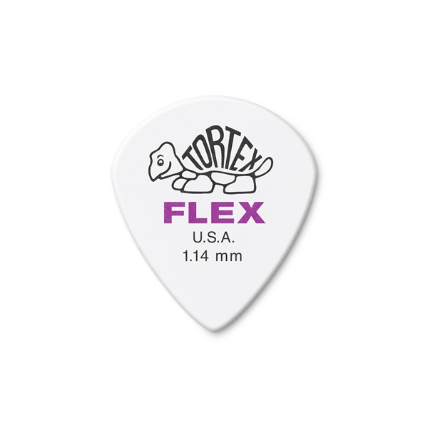 Dunlop 468R1.14 Tortex Flex Jazz III 1.14mm bag/72