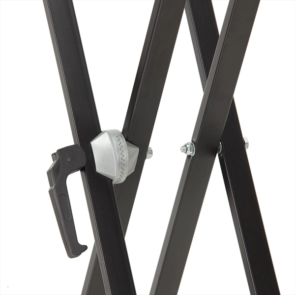 SOUNDSATION Supporto doppio per tastiera regolabile con meccanismo easy adjust