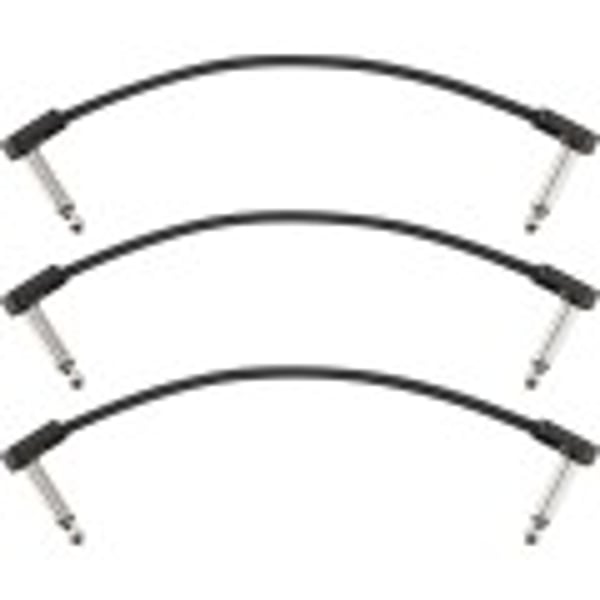 Pack da 3 cavi Patch Fender Blockchain 6", Angled/Angled