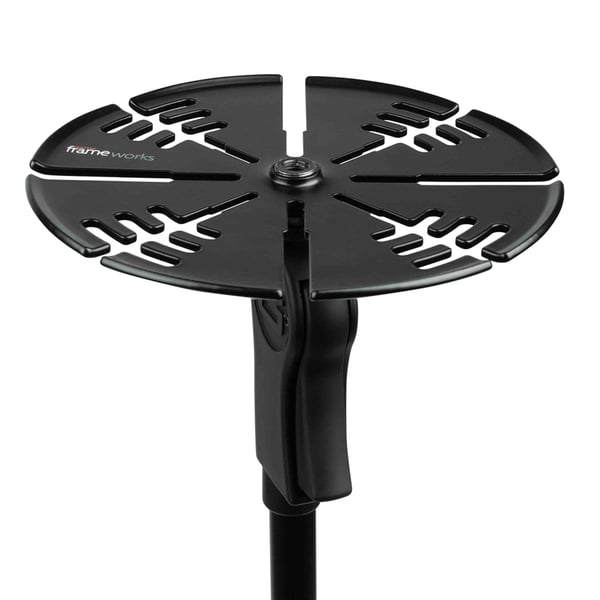 Gator Frameworks GFW-CABLEHNGRTRAY Organizzatore per cavi per aste microfoniche<br>