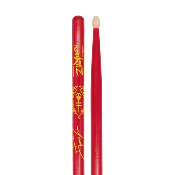 Zildjian ZASJD3 Josh Dun "Clancy Red" Bacchette Artist Series