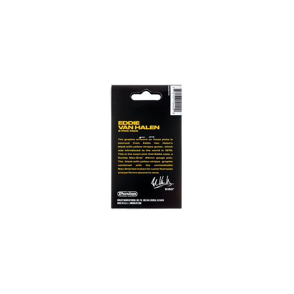 Dunlop EVHP04 EVH VHII Max Grip 0.60 mm Pack/6