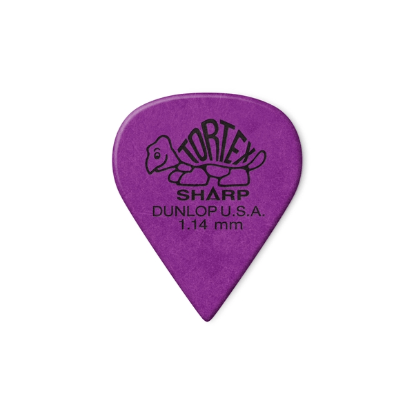 Dunlop 412R1.14 Tortex Sharp Purple