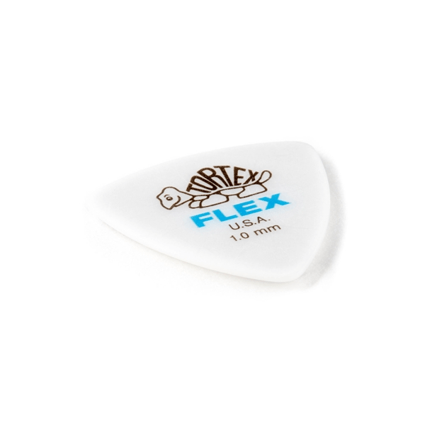 Dunlop 456R1.0 Tortex Flex Triangle 1.0 mm Bag/72