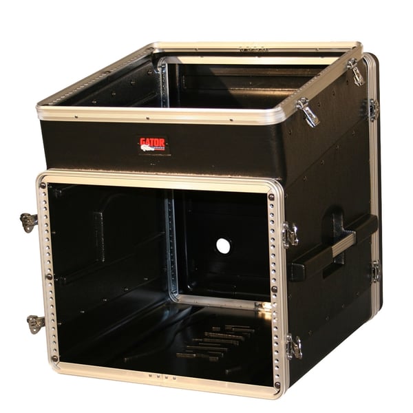 Gator Cases GRC-10X8 Rack audio 10U top, 8U laterale