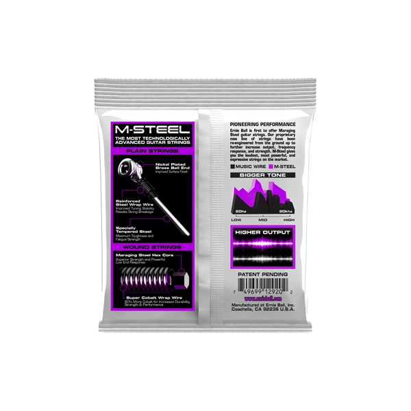 Ernie Ball 2920 M-Steel Power Slinky 11-48