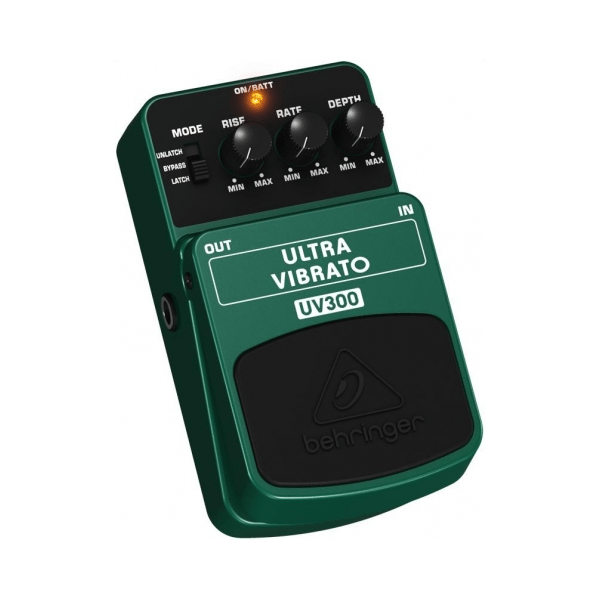 BEHRINGER UV300 ULTRA VIBRATO PEDALE EFFETTO TREMOLO ROTARY SPEAKER LESLIE ANNI 60-70 PER CHITARRA E BASSO