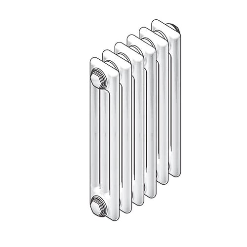 RADIATORE TUBOLARE IN ACCIAIO 3 COLONNE ZEHNDER CHARLESTON MOD. 3087
