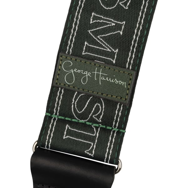 FENDER George Harrison All Things Must Pass Logo Strap Green
