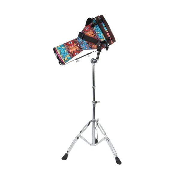 EXTREME DS201F SUPPORTO DA TERRA IN METALLO PER DJEMBE STAND CON ALTEZZA ED INCLINAZIONE REGOLABILE