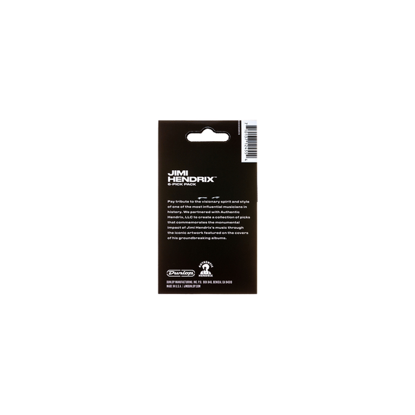 Dunlop JHP03H Jimi Hendrix Electric Ladyland Player's Pack/6