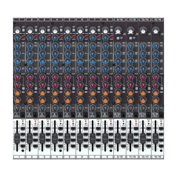 BEHRINGER XENYX X2442-USB MIXER PASSIVO 24 INGRESSI EFFETTI 24 BIT 8 COMPRESSORI 4 AUX 4 SUB + INTERFACCIA AUDIO USB