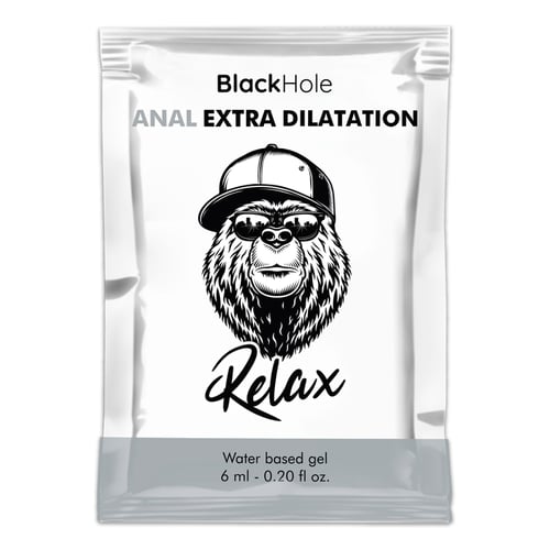 BLACK HOLE - GEL A BASE D''EAU DILATION ANAL 6 ML