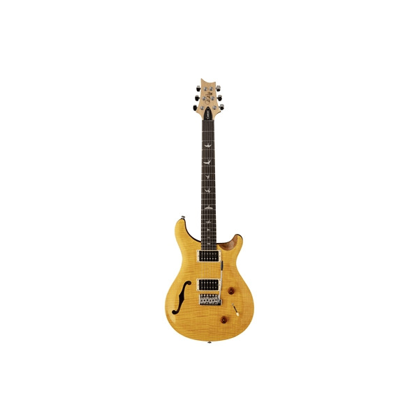PRS SE Custom 22 Semi-Hollow Violin Top Santana Yellow 2023
