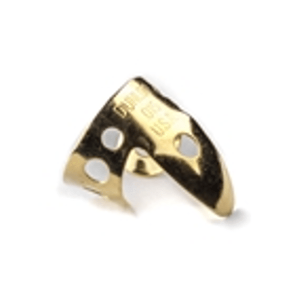 Dunlop 37R BRASS FINGER .015 - TUBO 20 PLETTRI