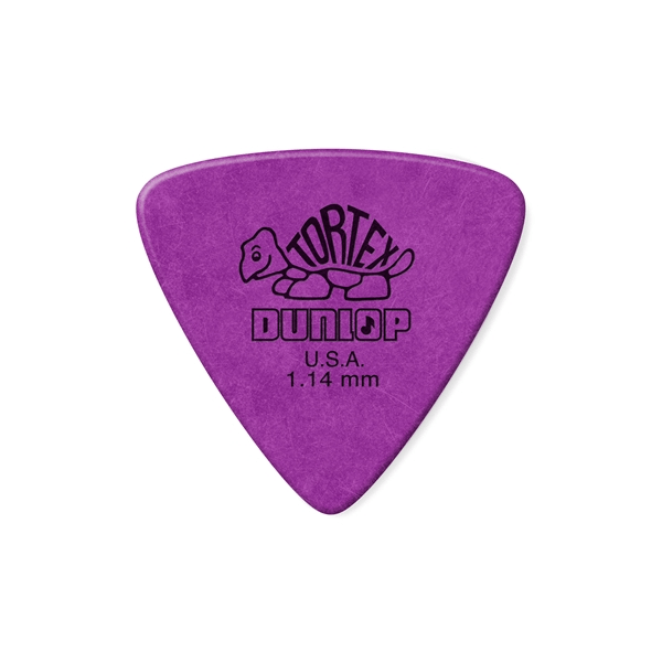 Dunlop 431R Tortex Triangle Purple 1.14