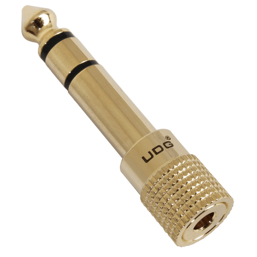U94002 UDG ULTIMATE HEADPHONE JACK ADAPTER SCREW 3.5MM (1/8”) TO 6.35MM (1/4”)
