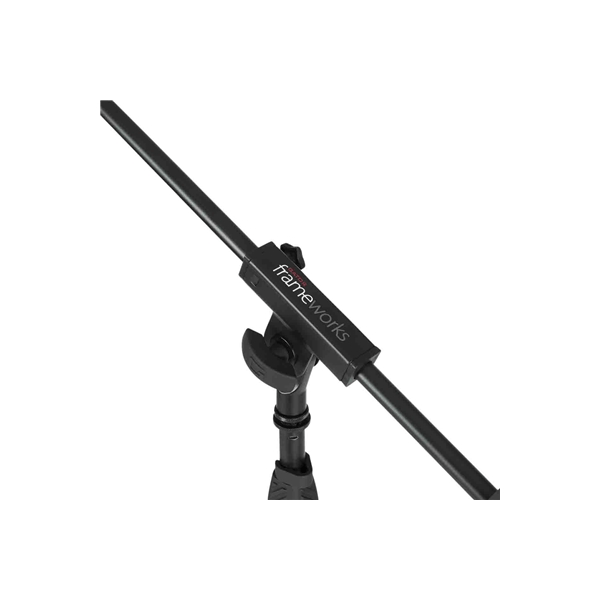Gator Frameworks GFW-MIC-2010 Supporto microfonico standard con base treppiede e braccio singolo