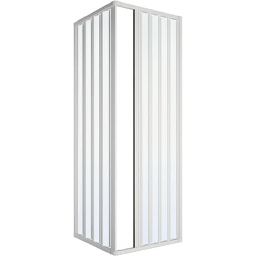 BOX DOCCIA 2 LATI SOFFIETTO RIDUCIBILE MODELLO LORIS LUX