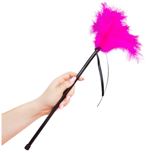 SECRETPLAY 100% FETISH SECRETPLAY - PIUME ROSA 40 CM