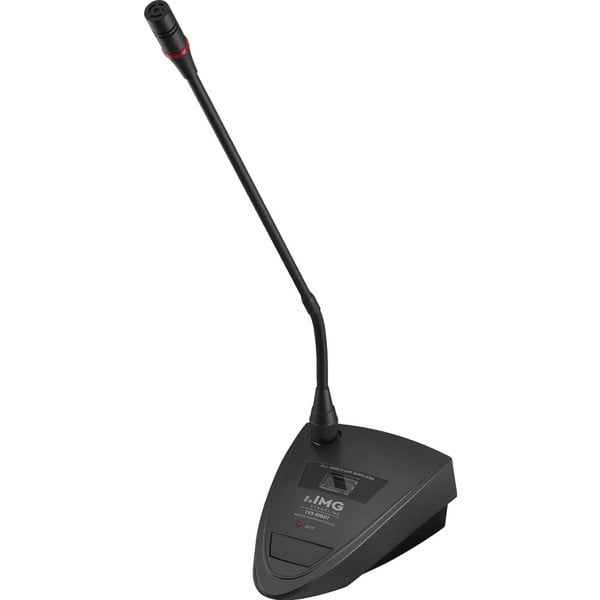IMG MICROFONO DA TAVOLO WIRELESS CON TRASMETTITORE MULTIFREQUENZA