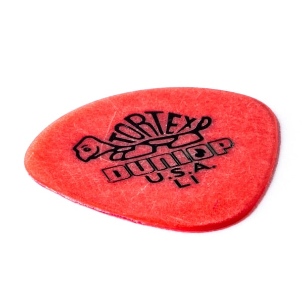 Dunlop 472R Tortex Jazz Red L1