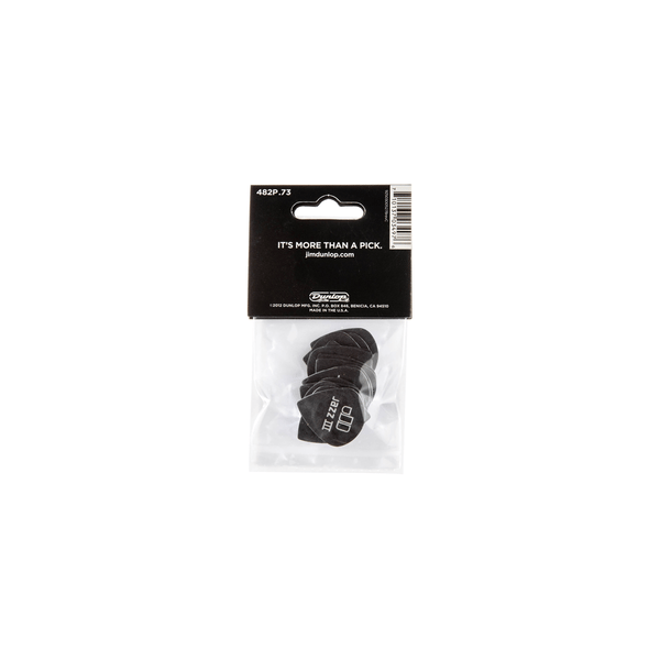 Dunlop 482P Pitch Black Jazz III .73