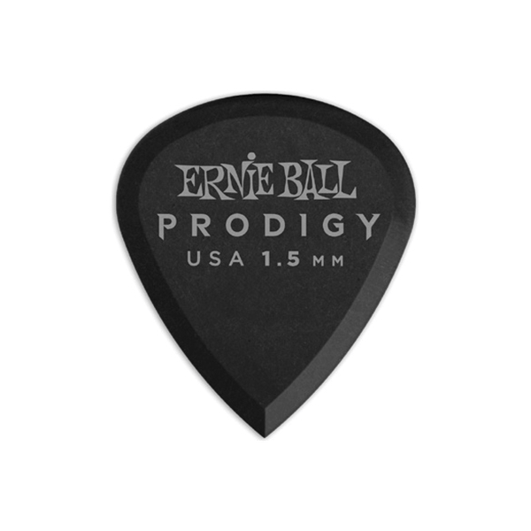 Ernie Ball 9200 Plettri Prodigy Mini Black 1,5 mm Busta da 6