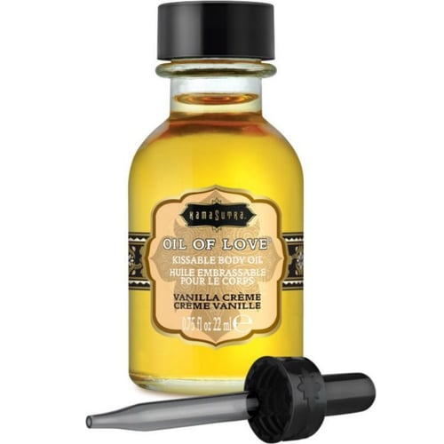 KAMASUTRA KÜSSBARES ÖL DER LIEBE VORSPIELE VANILLE 22 ML