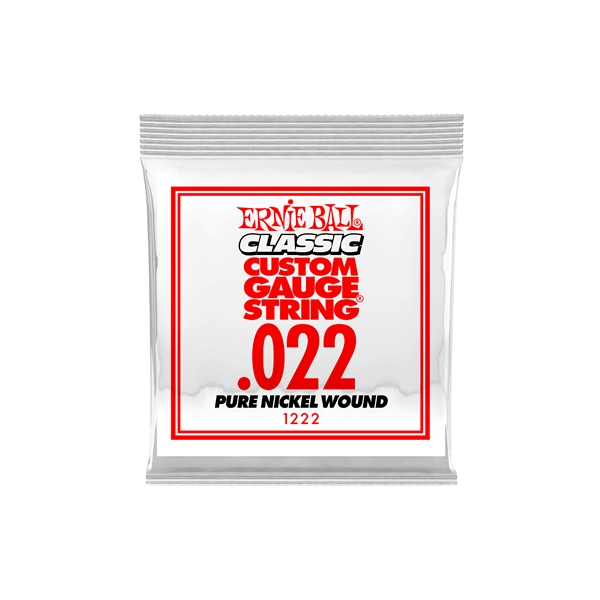 Ernie Ball 1222 Pure Nickel Wound .022