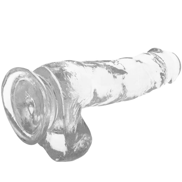 Dildo in materiale trasparente X-RAY