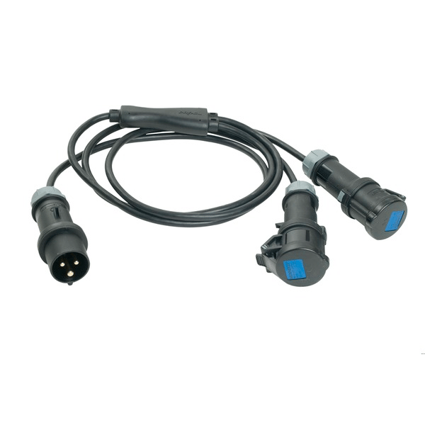 PROEL STAGE POWER SPLITTER professionale PROEL con cavo flame retardant'.
