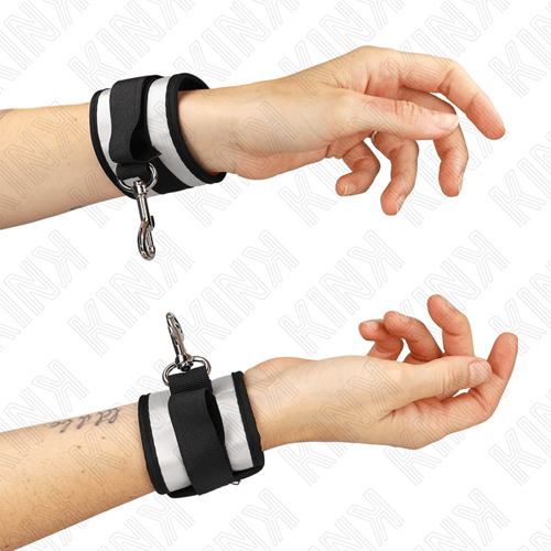 KINK WRIST RESTRAINT KINK - POLSINI IN NEOPRENE GRIGIO 23 X 5 CM