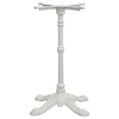 Base tavolo in ghisa colore bianco
