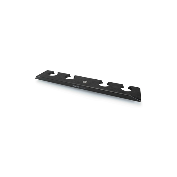 Gator Frameworks GFW-MIC-4TRAY Supporto multi-microfono per 4 microfoni<br>