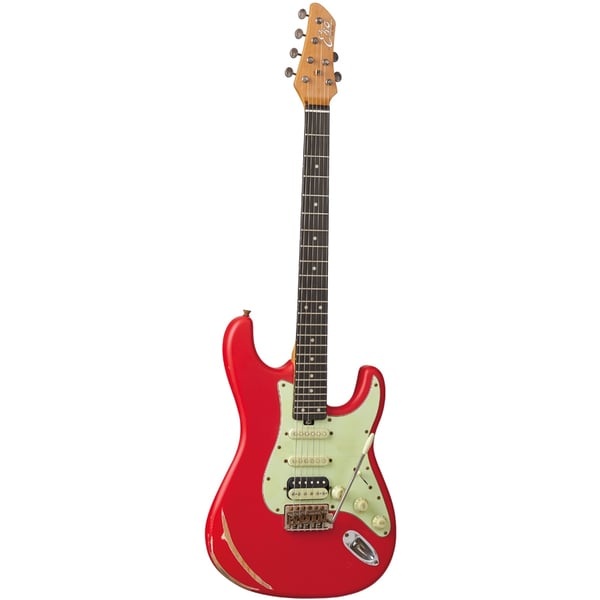 Eko Guitars Aire Relic Fiesta Red 