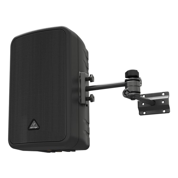 BEHRINGER CE500D-BK CASSA DA INSTALLAZIONE ATTIVA 100W CLASSE D COLORE NERO + SUPPORTO DA MURO