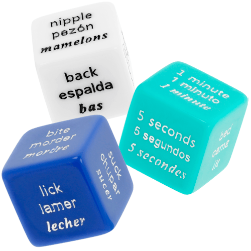 WATERFEEL - GIOCO DI DADI EROTICI ES/FR/EN