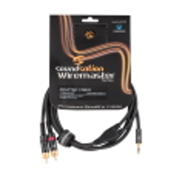 SOUNDSATION Cavo adattatore Wiremaster Mini jack stereo 3.5 - 2 x XLR maschio / 1.5 mt