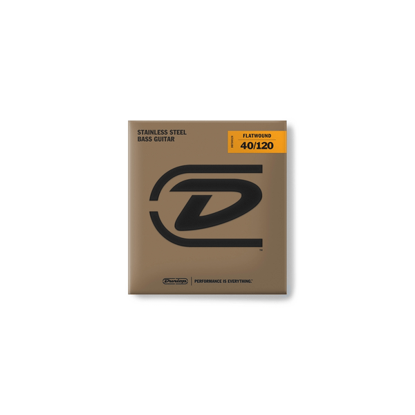 Dunlop DBFS40120 Flatwound Light Scala lunga Set/5
