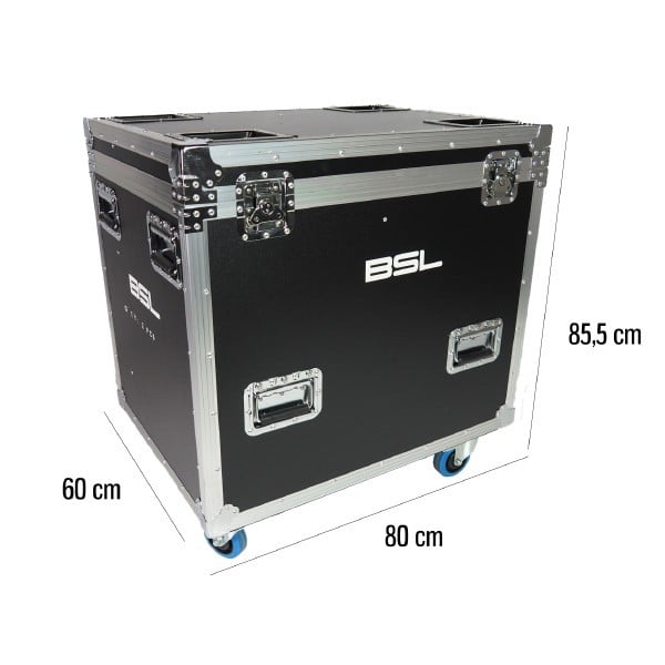 BSL FLIGHTCASE PER GOLIATH 60 X 80 X 85,5CM