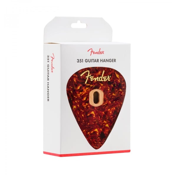 FENDER Supporto per chitarra da parete 351, mogano tartarugato