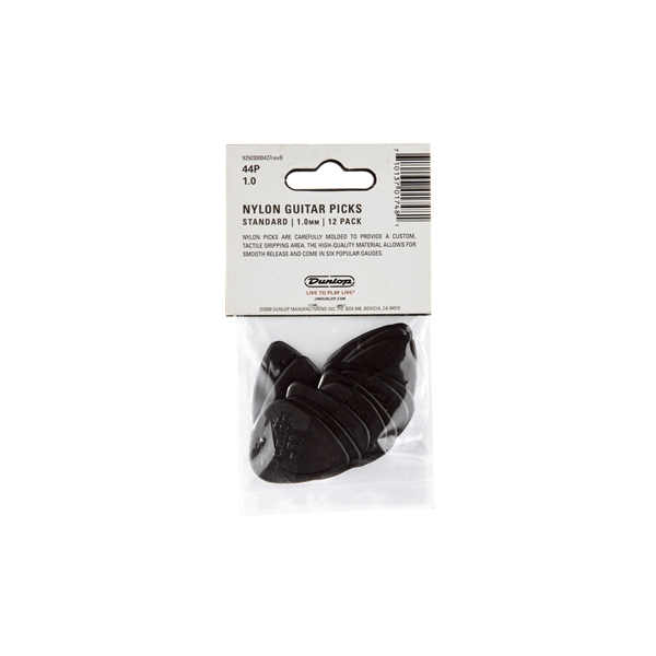 Dunlop 44P1.0 Nylon Standard Black 1.0mm
