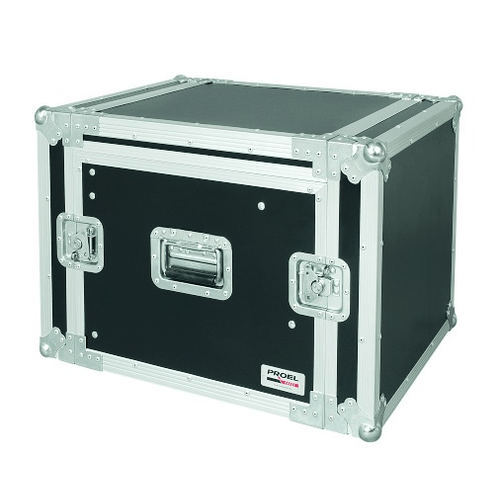 PROEL STAGE Custodia combo 19 8U con portamixer 10u regolabile in altezza, profondità utile corpo 45cm.